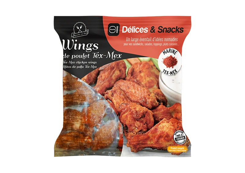 Wings de poulet Tex Mex - Délices & Snacks