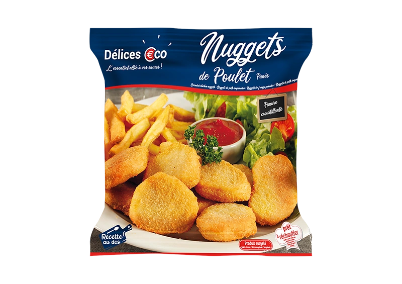 Nuggets de poulet panés - Délices €co