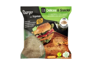 Veggie burger - Délices & Snacks