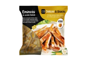 Kebab marinated chicken strips - Délices & Snacks