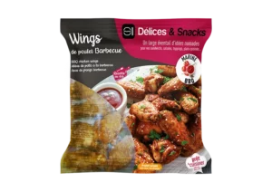 Barbecue marinated chicken prime wings - Délices & Snacks