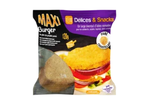 Maxi breaded chicken breast fillet burger - Délices & Snacks