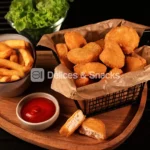 Battered chicken breast fillet nuggets - Délices & Snacks