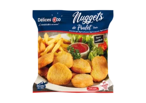 Breaded chicken nuggets - Délices €co