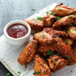 Barbecue marinated chicken wings - Délices & Snacks