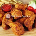 Breaded spicy chicken wings American Style - Délices & Snacks