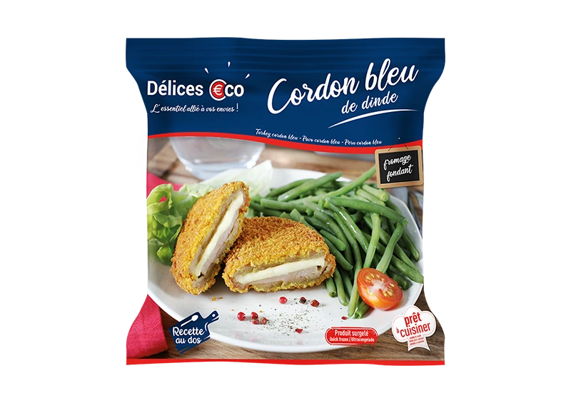 Cordon bleu de pavo - Délices €co